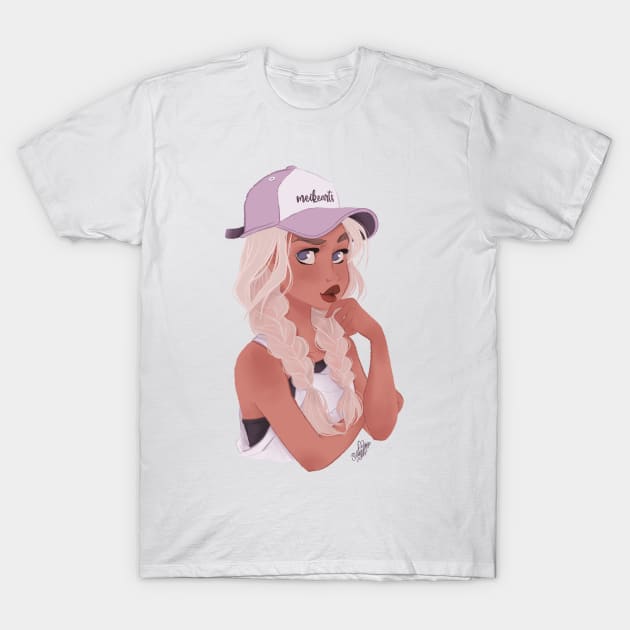 Cappy Girl T-Shirt by MeikeARTS